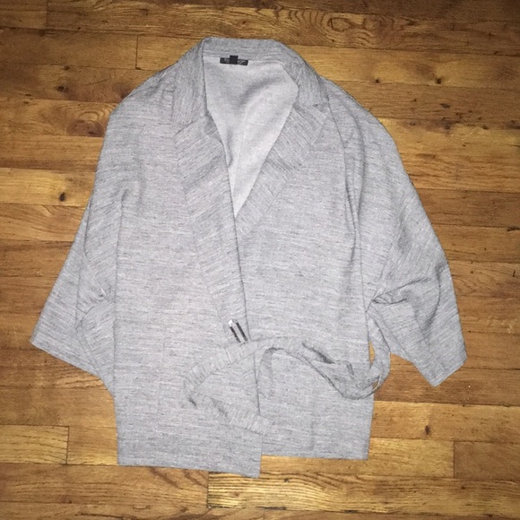 TOPSHOP Marl Wrap Kimono Jacket NWOT - Picture 5 of 8